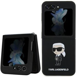 Cg Mobile Phone Case For Galaxy Z Flip 5 Karl Lagerfeld Silicone Black Cg Mobile Phone Case For Galaxy Z Flip 5 Karl Lagerfeld Silicone Black