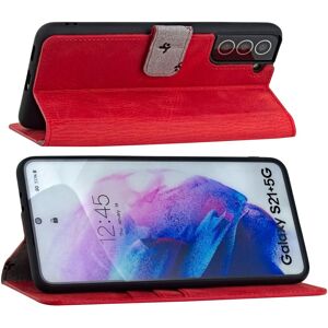 Suncase® Suncase Flip Case Mobile Book Bag Antique Red For Samsung Galaxy S21+ 5g Suncase® Suncase Flip Case Mobile Book Bag Antique Red For Samsung Galaxy S21+ 5g