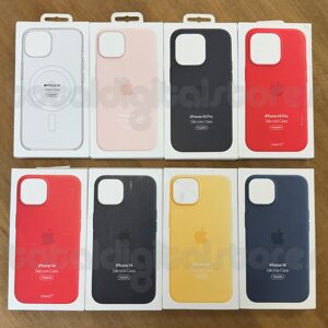 Apple iPhone 14 Silicone MagSafe Case - Black Apple iPhone 14 Silicone MagSafe Case - Black