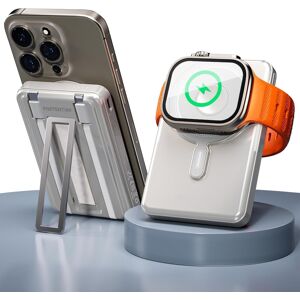 Portentum Magsafe Power Bank Fast Charging 5-In-1 Foldable Stand – 10000 Mah Portentum Magsafe Power Bank Fast Charging 5-In-1 Foldable Stand – 10000 Mah