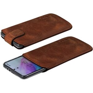Suncase® Leather Case Antique Coffee + Silicone Case For Samsung Galaxy A15 Suncase® Leather Case Antique Coffee + Silicone Case For Samsung Galaxy A15