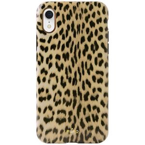 Puro Case For Iphone Xr Glam Leopard Chic And Durable Series, Beige Puro Case For Iphone Xr Glam Leopard Chic And Durable Series, Beige