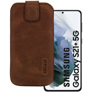 Suncase® Case For Samsung Galaxy S21 Plus 5g Leather Protection Antique Coffee + Silicone Suncase® Case For Samsung Galaxy S21 Plus 5g Leather Protection Antique Coffee + Silicone
