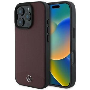 Mercedes iPhone 16 Pro Leather MagSafe Hardcase - Smartphone Cover Mercedes iPhone 16 Pro Leather MagSafe Hardcase - Smartphone Cover