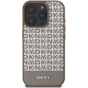 DKNY Protective Case for iPhone 16 Pro Max with MagSafe Bottom Band Brown - Protects against scratches, dust, impacts DKNY Protective Case for iPhone 16 Pro Max with MagSafe Bottom Band Brown - Protects against scratches, dust, impacts