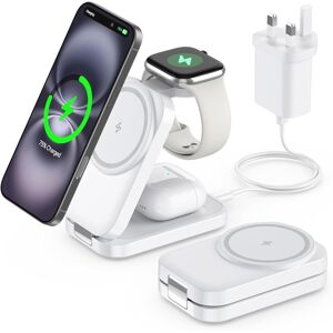 Aowin 3 In 1 Wireless Charging Station For Apple,Foldable Magnetic Wireless Charger,1 Aowin 3 In 1 Wireless Charging Station For Apple,Foldable Magnetic Wireless Charger,1