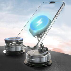 Astriva 15w Wireless Charger Magnetic Maglock Phone Mount, Fast Charging Cell Phones Ho Astriva 15w Wireless Charger Magnetic Maglock Phone Mount, Fast Charging Cell Phones Ho