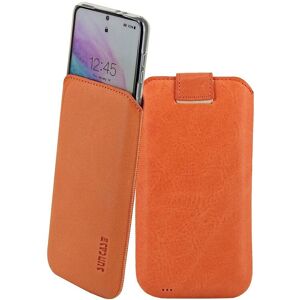 Suncase® Case For Samsung Galaxy A55 5g Bag Leather Antique Salmon Pink + Silicone Case Suncase® Case For Samsung Galaxy A55 5g Bag Leather Antique Salmon Pink + Silicone Case