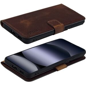 Suncase® Leather Case For Xiaomi Redmi Note 14 5g Cover Wallet Case In Coffee Suncase® Leather Case For Xiaomi Redmi Note 14 5g Cover Wallet Case In Coffee