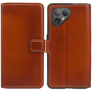 Suncase® Suncase Leather Case Cover Book Burned Cognac For Fairphone 5 Suncase® Suncase Leather Case Cover Book Burned Cognac For Fairphone 5