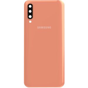 SAMSUNG Battery Cover For Galaxy A50 Original Service Pack, Coral SAMSUNG Battery Cover For Galaxy A50 Original Service Pack, Coral