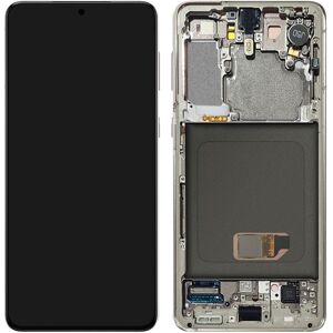 SAMSUNG Complete Block Galaxy S21 Lcd Screen Touchscreen Original White SAMSUNG Complete Block Galaxy S21 Lcd Screen Touchscreen Original White