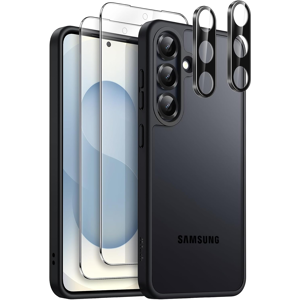 Does Not Apply 5 In 1 Matte Case For Samsung Galaxy S25 5g With 2-Pack Each Screen Protector An Does Not Apply 5 In 1 Matte Case For Samsung Galaxy S25 5g With 2-Pack Each Screen Protector An