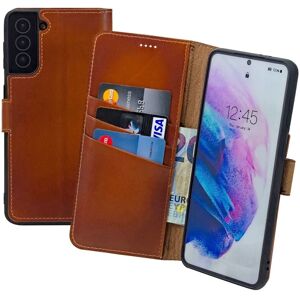 Suncase Case For Samsung Galaxy S25 5g Book Case Real Leather Protection Cover Cognac Suncase Case For Samsung Galaxy S25 5g Book Case Real Leather Protection Cover Cognac
