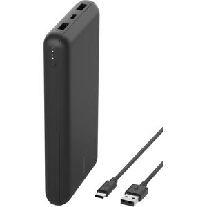Belkin Usb C Portable Charger 20000mah, 20k Power Bank With Usb Type C Input Out Belkin Usb C Portable Charger 20000mah, 20k Power Bank With Usb Type C Input Out
