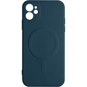 Avizar iPhone 12 Case Silicone Soft-touch Interior Navy - Phone Case Avizar iPhone 12 Case Silicone Soft-touch Interior Navy - Phone Case