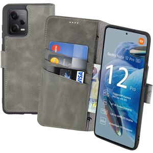 Suncase Case For Xiaomi Redmi Note 12 Pro 5g Bag Book Case Leather Protection Cover Gray Suncase Case For Xiaomi Redmi Note 12 Pro 5g Bag Book Case Leather Protection Cover Gray