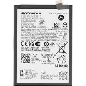 Motorola Battery G85 - 5000mAh - Original - White Motorola Battery G85 - 5000mAh - Original - White
