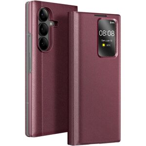 Avizar Window Case For Galaxy Z Fold7 With Card Holder With Stand Function Avizar Window Case For Galaxy Z Fold7 With Card Holder With Stand Function