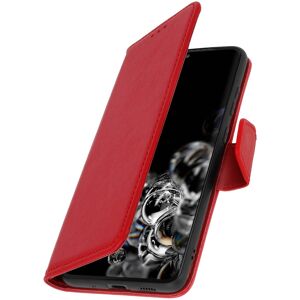 Avizar Leather Wallet Case For Galaxy S20 Ultra With Stand Function, Red Avizar Leather Wallet Case For Galaxy S20 Ultra With Stand Function, Red