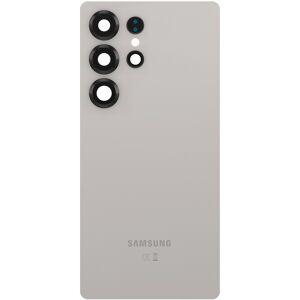 SAMSUNG Rear Window For Galaxy S25 Original Service Pack, Light Grey SAMSUNG Rear Window For Galaxy S25 Original Service Pack, Light Grey