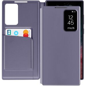 Avizar Leather Case for Galaxy S22 Ultra - Lavender Light Purple Avizar Leather Case for Galaxy S22 Ultra - Lavender Light Purple