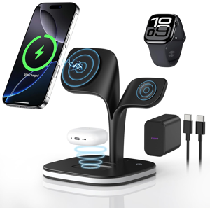 Does Not Apply 3 In 1 Wireless Charging Station For Apple Devices,Magsafe Wireless Charger Magn Does Not Apply 3 In 1 Wireless Charging Station For Apple Devices,Magsafe Wireless Charger Magn