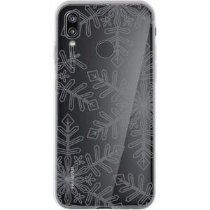 Bigben Connected Huawei Mate 20 Lite Snowflake Transparent Phone Case Bigben Connected Huawei Mate 20 Lite Snowflake Transparent Phone Case