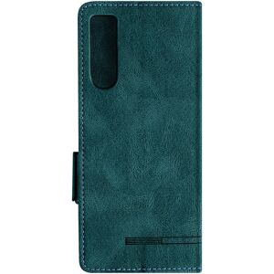 Avizar Case For Xperia 10 V / 10 Vi Wallet Video Stand Dark Green Avizar Case For Xperia 10 V / 10 Vi Wallet Video Stand Dark Green