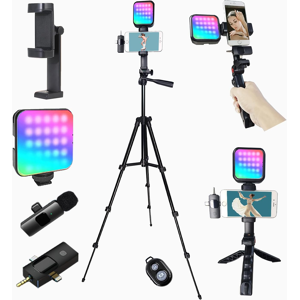Does Not Apply Vlogging Kit, Vlogging Kit For Iphone Andriod Phone, Content Creator Equipment W Does Not Apply Vlogging Kit, Vlogging Kit For Iphone Andriod Phone, Content Creator Equipment W