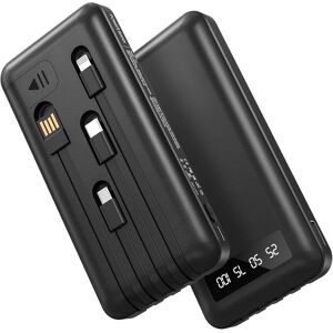 Hicyzoe 26800mah Power Bank With 4 Built In Cables, 22.5w Fast Charging Portable Charge Hicyzoe 26800mah Power Bank With 4 Built In Cables, 22.5w Fast Charging Portable Charge