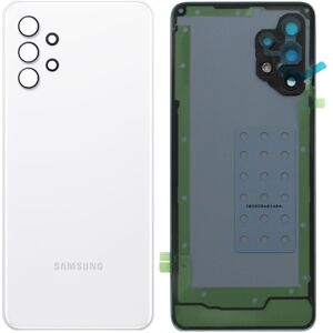Samsung Galaxy A32 White Back Cover - Phone Battery Cover Samsung Galaxy A32 White Back Cover - Phone Battery Cover