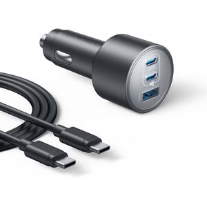Car Charger, Anker 167.5w Max 3-Port Car Charger Adapter, Usb-C Car Adapter For Car Charger, Anker 167.5w Max 3-Port Car Charger Adapter, Usb-C Car Adapter For