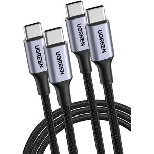 Ugreen 2 Pack Usb C To Usb C Charger Cable 100w 65w Usb C Fast Charger Cable Co Ugreen 2 Pack Usb C To Usb C Charger Cable 100w 65w Usb C Fast Charger Cable Co
