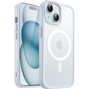 Does Not Apply Magnetic Case For Iphone 15 6.1-Inch Compatible With Magsafe, Translucent Matte Does Not Apply Magnetic Case For Iphone 15 6.1-Inch Compatible With Magsafe, Translucent Matte