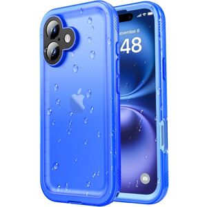 Sportlink For Iphone 16 Waterproof Case - Shockproof Heavy Duty Front And Back Sportlink For Iphone 16 Waterproof Case - Shockproof Heavy Duty Front And Back