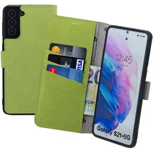 Suncase® Case For Samsung Galaxy S21 Plus 5g Bag Book Case Protection Cover In Kiwi Green Suncase® Case For Samsung Galaxy S21 Plus 5g Bag Book Case Protection Cover In Kiwi Green