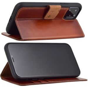 Suncase® Exclusive Leather Flip Case Cognac Protection Bumper For Iphone 11 Pro Max (6.5 Suncase® Exclusive Leather Flip Case Cognac Protection Bumper For Iphone 11 Pro Max (6.5