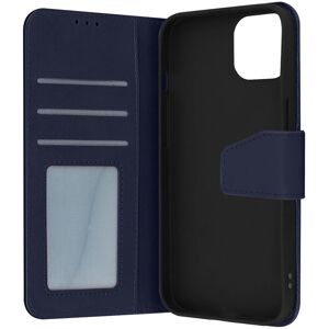 Avizar iPhone 14 Leather Case Navy - Card Holder & Video Stand Avizar iPhone 14 Leather Case Navy - Card Holder & Video Stand