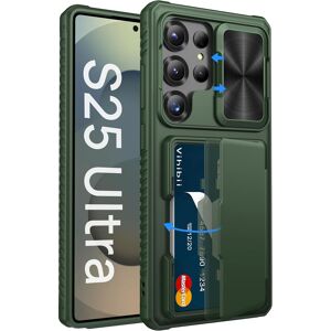 For Samsung Galaxy S25 Ultra Wallet Case, Built-In Card Holder (4 Cards), [Rfid For Samsung Galaxy S25 Ultra Wallet Case, Built-In Card Holder (4 Cards), [Rfid