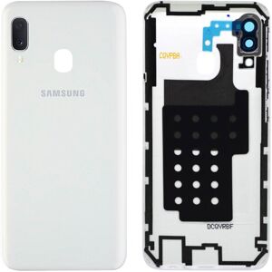 Samsung White Galaxy A20e Rear Cover - Original Smartphone Part Samsung White Galaxy A20e Rear Cover - Original Smartphone Part