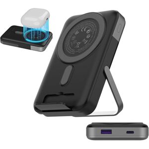 Nobis For Magsafe Battery Pack 10000mah, Dual-Foldable Wireless Magnetic Power Bank W Nobis For Magsafe Battery Pack 10000mah, Dual-Foldable Wireless Magnetic Power Bank W