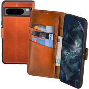 Suncase® Case For Google Pixel 8 Pro Bag Book Case Leather Protection Cover Burned Cognac Suncase® Case For Google Pixel 8 Pro Bag Book Case Leather Protection Cover Burned Cognac