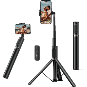 Does Not Apply 55\" Selfie Stick Tripod, All-In-One Extendable Aluminum Phone Tripod With Rechar Does Not Apply 55\" Selfie Stick Tripod, All-In-One Extendable Aluminum Phone Tripod With Rechar