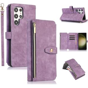 Wallet Case For Samsung Galaxy S25 Ultra 5g, 9 Card Slots Retro Leather Wallet S Wallet Case For Samsung Galaxy S25 Ultra 5g, 9 Card Slots Retro Leather Wallet S