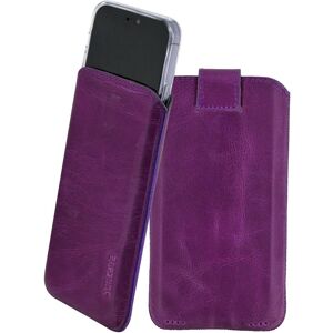 Suncase® Suncase Case Cell Phone Leather Wallet In Antique Purple+silicone Skin For 13 Suncase® Suncase Case Cell Phone Leather Wallet In Antique Purple+silicone Skin For 13