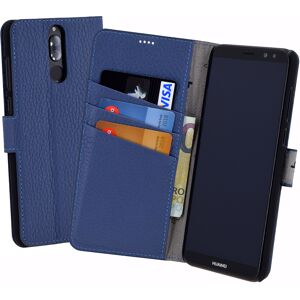 Suncase® Phone Case Genuine Leather Flip Case In Pebble Blue For Huawei Mate 10 Lite Suncase® Phone Case Genuine Leather Flip Case In Pebble Blue For Huawei Mate 10 Lite