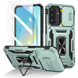 For Samsung Galaxy A26 Case, 2 Pack Screen Protector, With 360° Rotate Ring Kick For Samsung Galaxy A26 Case, 2 Pack Screen Protector, With 360° Rotate Ring Kick