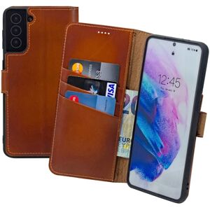 Suncase Case For Samsung Galaxy A54 5g Book Case Real Leather Protection Cover Cognac Suncase Case For Samsung Galaxy A54 5g Book Case Real Leather Protection Cover Cognac