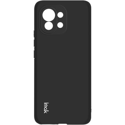 IMAK Xiaomi Mi 11 Silicone Case Matte Black - Smartphone Case IMAK Xiaomi Mi 11 Silicone Case Matte Black - Smartphone Case